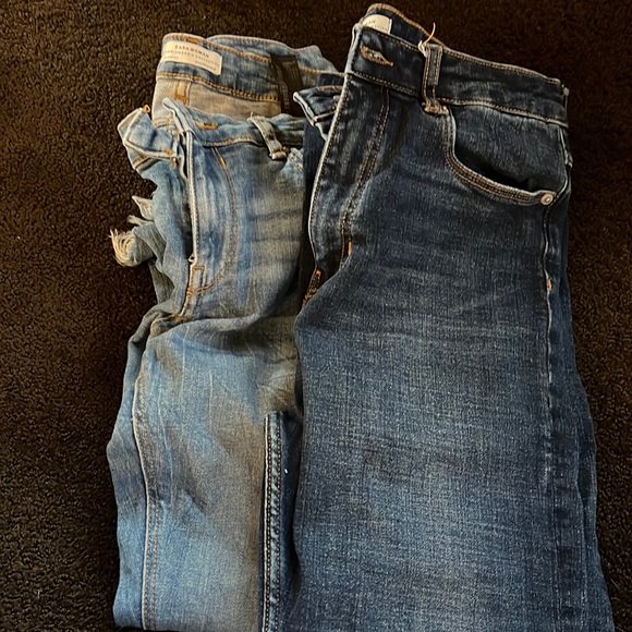 Selling size 10 zara jeans together!! size 30/ US 10